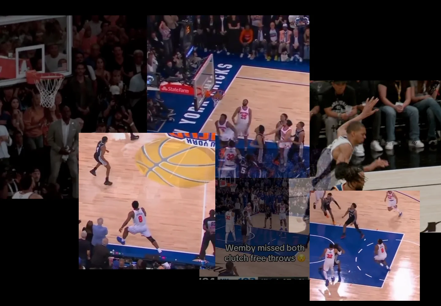 Layered basketball videos in the rebuilt Sawbaum spatial montage